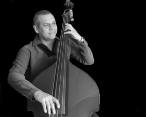Elio playing double bass